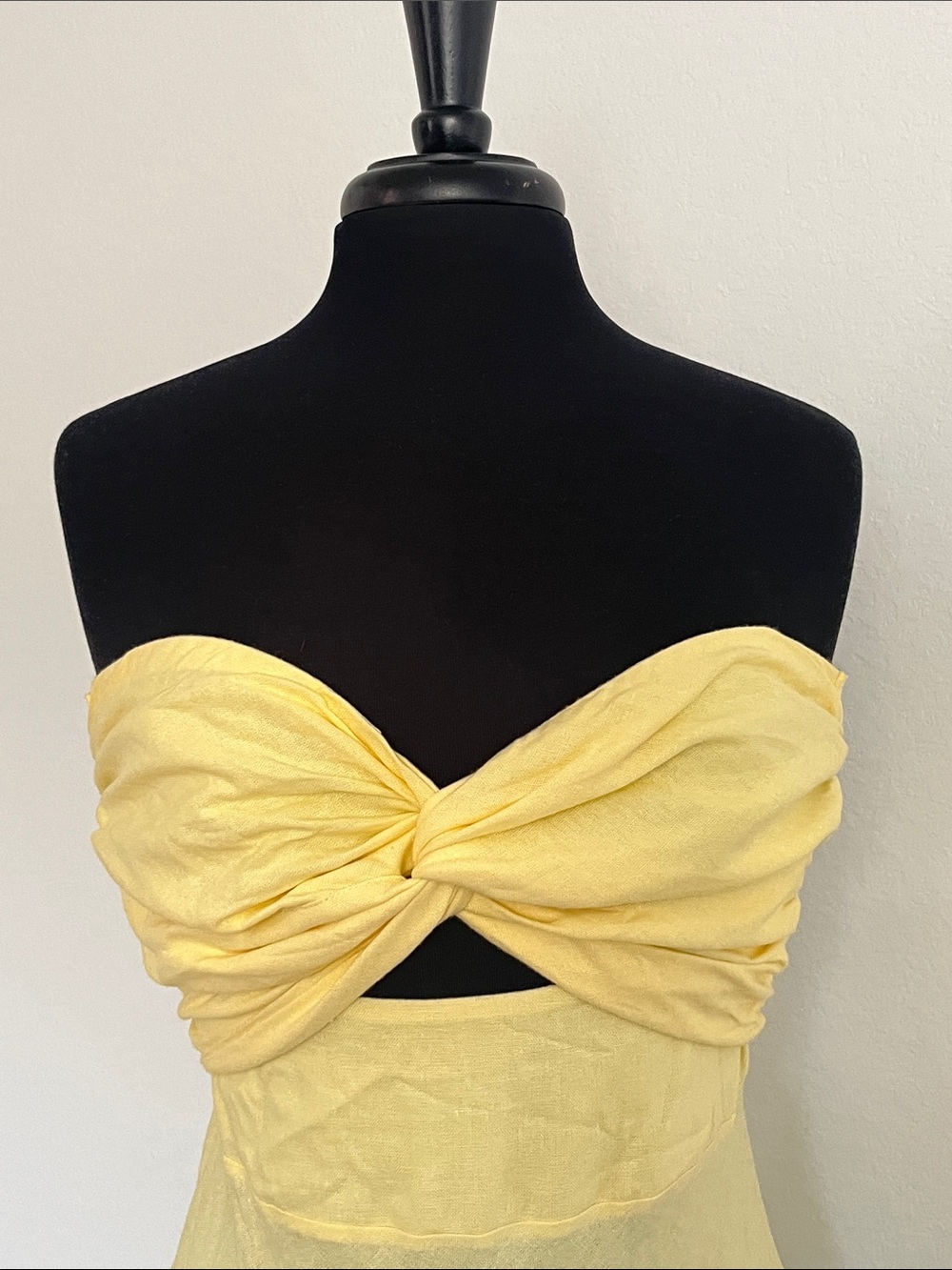 Petal & Pup yellow Strapless  Dress - Picture 3 of 14